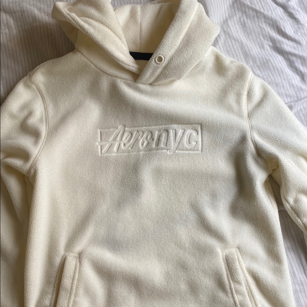 Cream Hoodie
